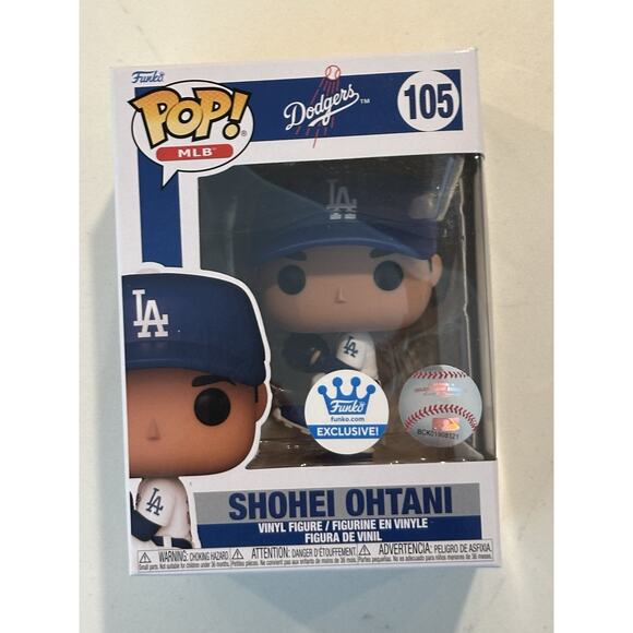 Funko Pop! MLB Shohei Ohtani #105 Funko Exclusive Dodgers pitching #5 - Picture 1 of 9